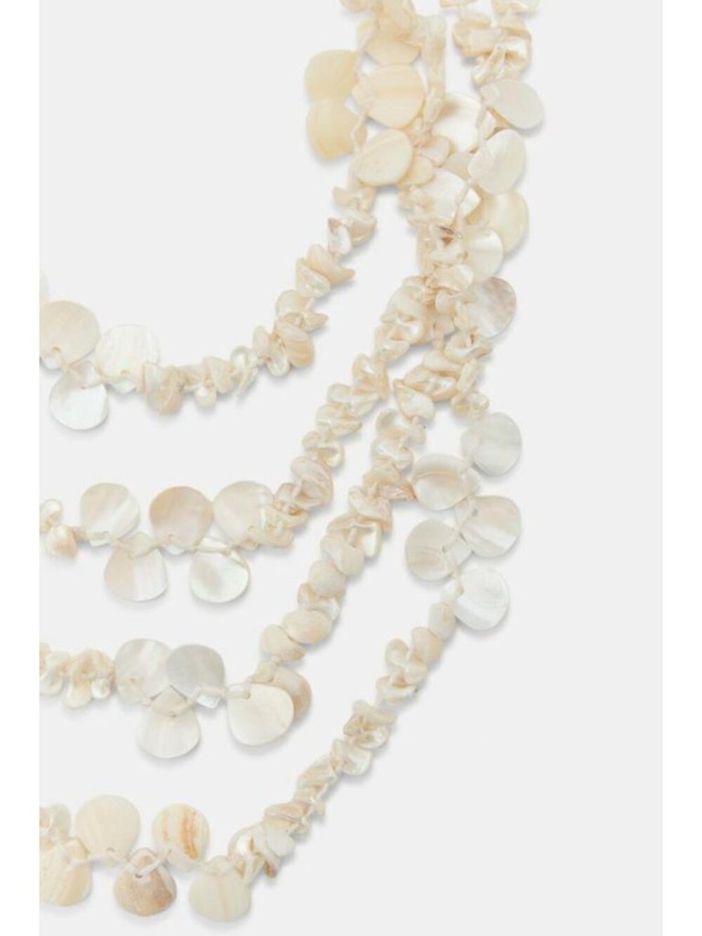 ZARA MOTHER-OF-PEARL EFFECT NECKLACE - Picture 3 of 3